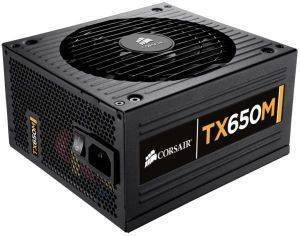 CORSAIR ENTHUSIAST SERIES TX650M 650W PSU 80+ BRONZE CERTIFIED