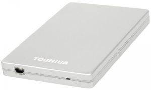 TOSHIBA HDD 320GB STOR.E ALU 2.5\'\' SILVER USB2.0 EXTERNAL HARD DRIVE PORTABLE