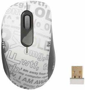 G-CUBE CHATROOM G7CR-60S WIRELESS OPTICAL MOUSE SILVER