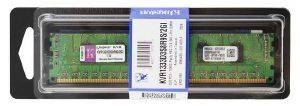 KINGSTON KVR1333D3S8R9S/2GI 2GB DDR3 PC3-10600 1333MHZ CL9 VALUE RAM