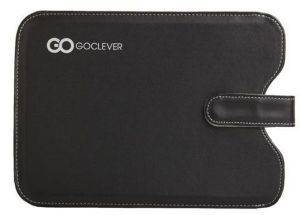 GOCLEVER MID BAG LEATHER SLEEVE 7\'\' BLACK