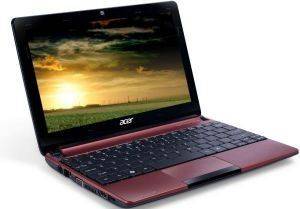 ACER ASPIRE ONE D270 10\'\' ATOM N2600 1GB 320GB 6 CELL BAT WINDOWS 7 STARTER RED