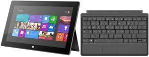 MICROSOFT SURFACE 10.6\'\' 64GB WINDOWS RT + TYPE COVER 