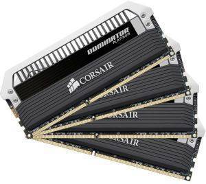 CORSAIR CMD16GX3M4A2133C9 DOMINATOR PLATINUM 16GB (4X4GB) DDR3 2133MHZ PC3-17066 QUAD CHANNEL KIT