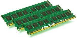 KINGSTON KVR13N9K3/24 24GB (3X8GB) DDR3 PC3-10600 1333MHZ CL9 VALUE RAM TRIPLE CHANNEL KIT