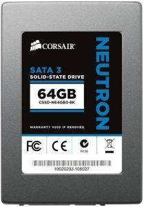 CORSAIR CSSD-N64GB3-BK NEUTRON SERIES 64GB 2.5\'\' SSD SATA3