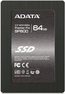 ADATA PREMIER PRO SP600 64GB 2.5\'\' SSD SATA3