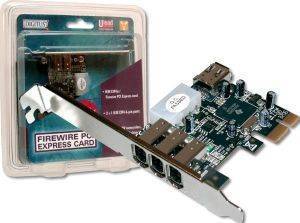 DIGITUS DS-30201-3 IEEE 1394A/FIREWIRE PCI EXPRESS CARD