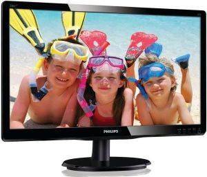 PHILIPS 236V4LHAB 23\'\' LED MONITOR WITH SPEAKERS FULL HD BLACK