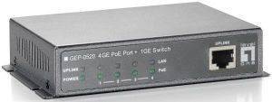 LEVEL ONE GEP-0520 5-PORT GIGABIT SWITCH (4-PORT POE)