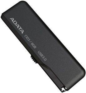 ADATA CLASSIC C103 8GB USB3.0 FLASH DRIVE BLACK