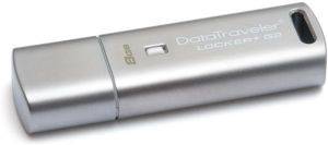 KINGSTON DTLPG2/8GB DATATRAVELER LOCKER+ G2 8GB USB2.0