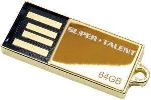 SUPERTALENT STU64GPCG PICO-C 64GB USB2.0 GOLD