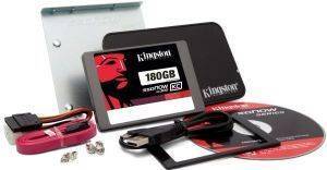 KINGSTON SKC300S3B7A/180G SSDNOW KC300 180GB 2.5\'\' SSD SATA3 UPGRADE BUNDLE KIT