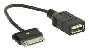 VALUELINE VLMP39205B0.20 USB 2.0 A - SAMSUNG 30-PIN OTG DATA CABLE 0.20M