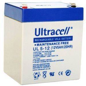 ULTRACELL UL5-12 12V 5AH REPLACEMENT BATTERY