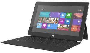 MICROSOFT SURFACE 10.6\'\' QUAD CORE 1.3GHZ 32GB WINDOWS 8.1 RT + BLACK TOUCH COVER KEYBOARD