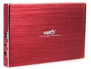 NATEC NKZ-0481 2.5\'\' HDD ENCLOSURE RHINO LIMITED EDITION USB3.0 RED