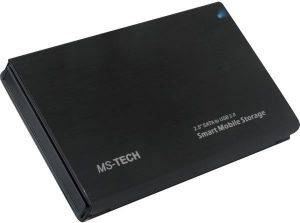 MS-TECH LU-275S 2.5\'\' SATA HDD EXTERNAL CASE USB3.0 BLACK