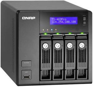 QNAP TS-469 PRO 4-BAY HIGH-PERFORMANCE NAS SERVER FOR SMB