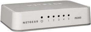 NETGEAR FS205 5-PORT FAST ETHERNET UNMANAGED SWITCH