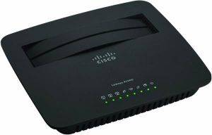 LINKSYS X1000 N300 WIRELESS ROUTER WITH ADSL2+ ISDN MODEM