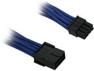 BITFENIX 8-PIN PCIE EXTENSION 45CM - SLEEVED BLUE/BLACK