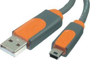 BELKIN CU1200CP1.8M USB-A TO MINI5P-B PRO CABLE 1.8M