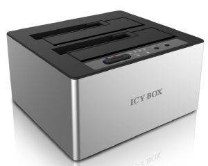 RAIDSONIC ICY BOX IB-121CL-U3 2-BAY DOCKING & CLONE STATION FOR 2.5\'\'/3.5\'\' SATA HDD USB3.0