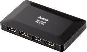 HAMA 78472 USB 2.0 HUB 1:4 BLACK