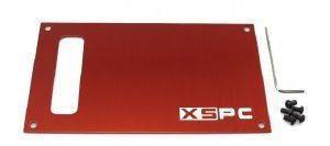 XSPC DUAL BAYRES/PUMP V4.0 FACEPLATE PACK RED