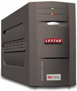 LESTAR 1966005335 UPS MD-525S 525VA/300W AVR 1XSCH/1XIEC/USB/RJ11 BLACK