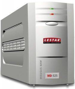 LESTAR 1966005328 UPS MD-525 525VA/300W AVR 3XIEC/1XIEC/PRINTER/USB/RJ11 SILVER