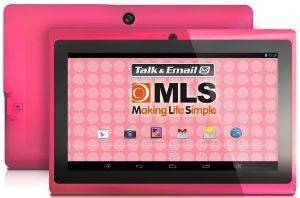 MLS IQTAB CANDY 7\'\' DUAL CORE 1GHZ 8GB WIFI ANDROID 4.2 PINK