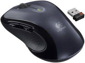 LOGITECH M510 WIRELESS MOUSE LIGHT SILVER