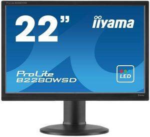 IIYAMA PROLITE B2280WSD 22\'\' LED MONITOR WITH SPEAKERS BLACK