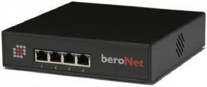 BERONET ANALOG VOIP GATEWAY 4FXO/4FXS SMALL BUSINESS LINE