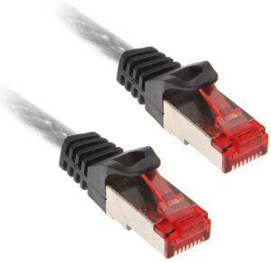 INLINE PATCH CABLE S/FTP CAT.6 RJ45 2M TRANSPARENT