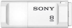 SONY USM8GXW MICROVAULT X SERIES 8GB USB3.0 FLASH DRIVE WHITE