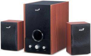 GENIUS SW-HF2.1 1700 CLASSICAL WOOD SUBWOOFER SPEAKER SYSTEM