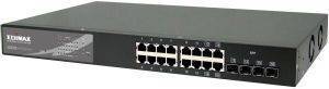 EDIMAX ES-5160G+ V2 16-PORT GIGABIT WEB SMART SWITCH WEB SMART WITH 4 SFP MODULE PORTS