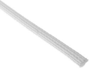 TECHFLEX F6 SLEEVE 3.2MM TRANSPARENT/WHITE 1M