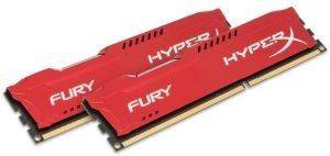 KINGSTON HX316C10FRK2/8 8GB (2X4GB) DDR3 1600MHZ HYPERX FURY RED SERIES DUAL CHANNEL KIT