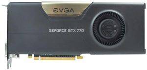 EVGA GEFORCE GTX 770 SUPERCLOCKED 2GB GDDR5 PCI-E RETAIL