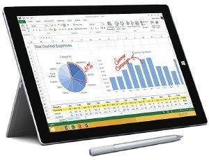 MICROSOFT SURFACE PRO 3 12\'\' INTEL CORE I5 128GB WIFI BT WINDOWS 8.1 PRO SILVER