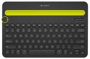 LOGITECH K480 BLUETOOTH MULTI-DEVICE KEYBOARD BLACK