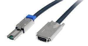 STARTECH EXTERNAL SERIAL ATTACHED SCSI SAS CABLE 2M