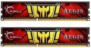 G.SKILL F3-1333C9D-8GIS 8GB (2X4GB) DDR3 1333MHZ AEGIS DUAL CHANNEL KIT