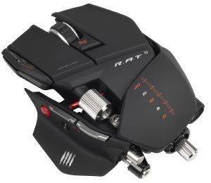 MAD CATZ R.A.T.9 GAMING MOUSE FOR PC AND MAC - MATTE BLACK