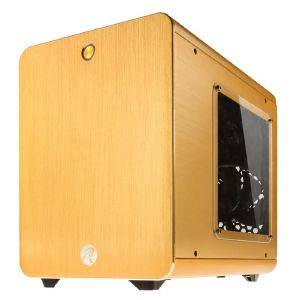 CASE RAIJINTEK METIS MINI-ITX - GOLD WINDOW